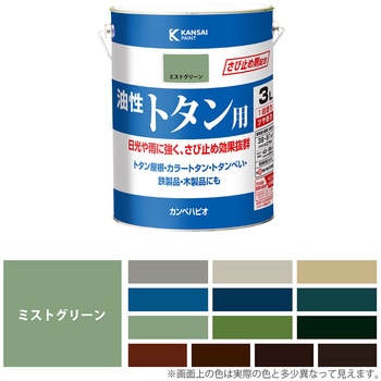 147645061030 油性トタン用 油性屋根用塗料 (つやあり) 1缶(3L