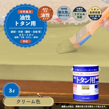 油性トタン用 油性屋根用塗料 (つやあり) カンペハピオ