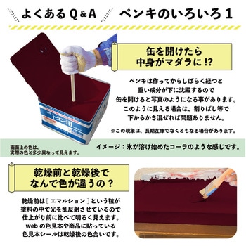 油性トタン用 油性屋根用塗料 (つやあり) カンペハピオ