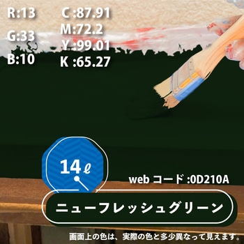 油性トタン用 油性屋根用塗料 (つやあり) カンペハピオ