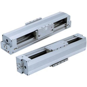 ブレーキ付メカジョイント式 ハイロッドレスシリンダ ML1Cシリーズ ML1C40G-1500H SMC