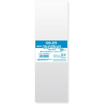 OPP袋 ピュアパック S(テープなし) シモジマ