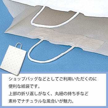 手提げ紙袋 斜線リボン HEIKO