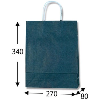 手提げ紙袋 カラー 200枚 HEIKO