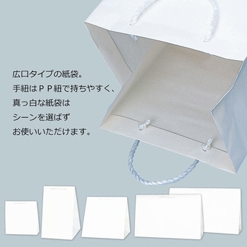 M-1 紙袋 広口チャームバッグ 1パック(10枚) HEIKO 【通販サイトMonotaRO】