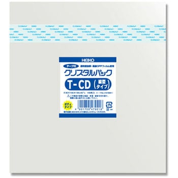 OPPクリスタルパック テープ付 ボディタイプ - HEIKO