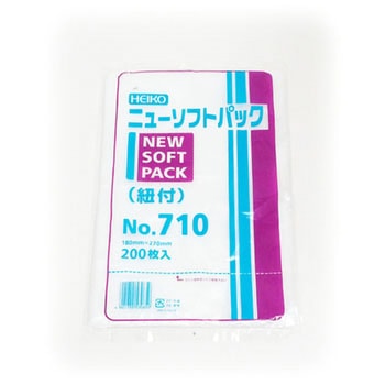 HDポリエチレン袋0.007mm 紐付 HEIKO
