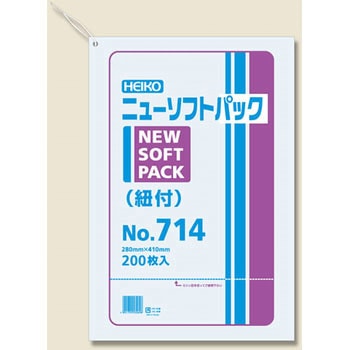 HDポリエチレン袋0.007mm 紐付 HEIKO