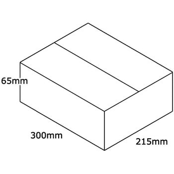 A4用-65 ダンボール箱 ワンタッチ式 1パック(20枚) HEIKO 【通販サイト