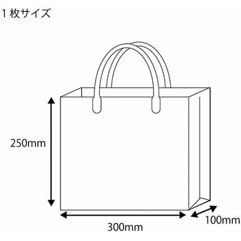 透明バッグ ハッピータック付 シモジマ