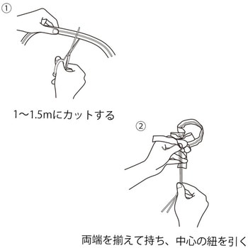 ワンタッチフラワーリボン HEIKO