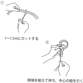 ワンタッチフラワーリボン HEIKO