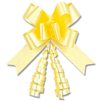 22mm イエロー リボンボウ 22mm幅 HEIKO 23404264