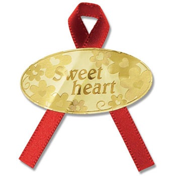 スイートフラワーG リボン付きシール HEIKO 23407186