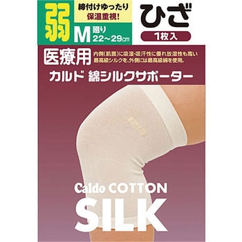 カルド綿シルクサポーター ひざ 日進医療器