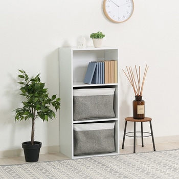 カラーボックス 3段 HP943 不二貿易