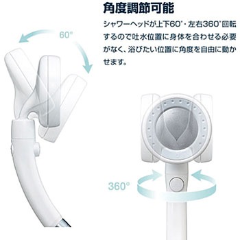 シャワーヘッド(レイニームーブ) SANEI
