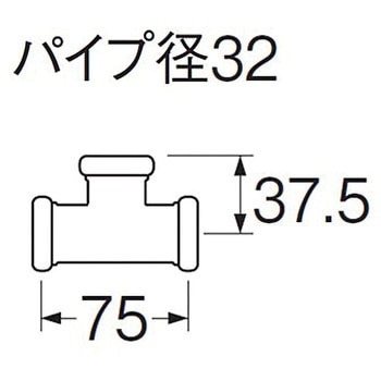 洗浄管連結チーズ SANEI