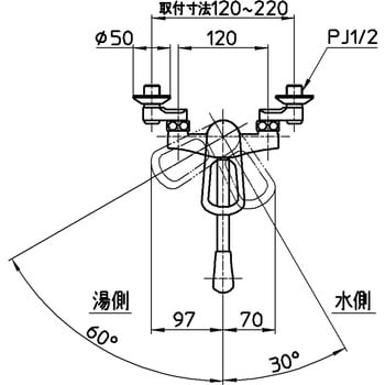 K17110ED-13 シングル混合栓 1個 SANEI 【通販サイトMonotaRO】