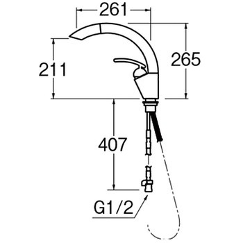 シングルワンホールスプレー混合栓 - SANEI(旧:三栄水栓製作所)