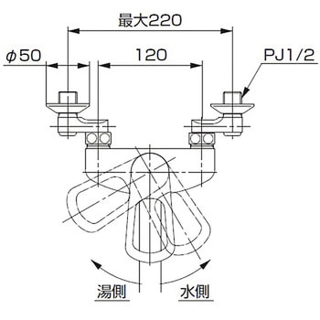 シングル混合栓 SANEI
