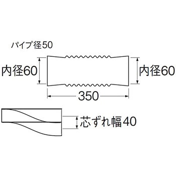 パン排水フレキ SANEI