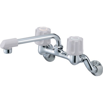 SANEIツーバルブ混合栓(下向きタイプ)シールテープ付き SANEIツーバルブ混合栓(下向きタイプ)シールテープ付き