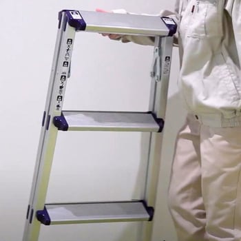 アルミ製踏み台 モノタロウ 折りたたみ踏み台 【通販モノタロウ】