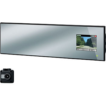 Gps ミラー型ドライブレコーダー Csd 630fh セルスター ドライブレコーダー 12 24v車用 通販モノタロウ Csd 630fh