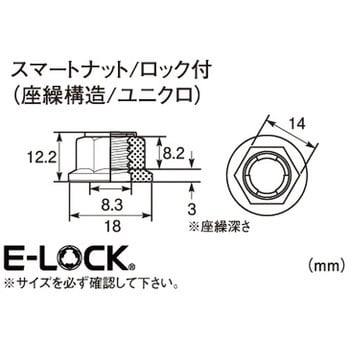 スマートナット(ユニクロ) K-CON(キタコ)