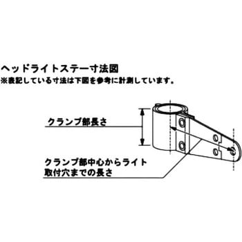 ヘッドライトステー/ストレート KITACO バイクカスタムパーツ 【通販モノタロウ】