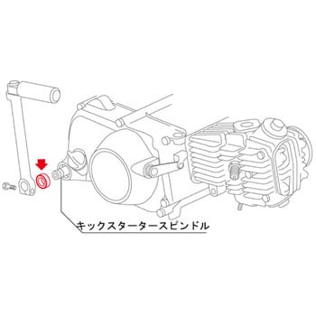 70-967-41040 オイルシール K-PIT 1個 KITACO 【通販モノタロウ】