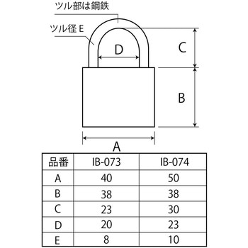 ディスク南京錠 アイアイ