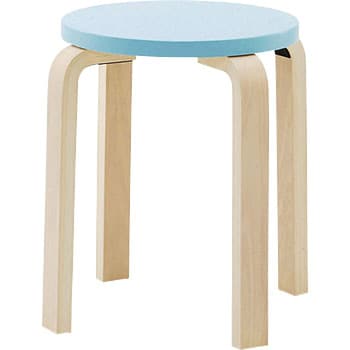 木製丸椅子