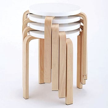 木製丸椅子