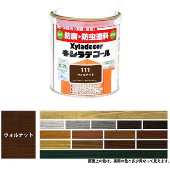 油性キシラデコール 油性木部保護塗料(木目を活かした半透明着色仕上げ) カンペハピオ