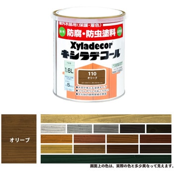 油性キシラデコール 油性木部保護塗料(木目を活かした半透明着色仕上げ) カンペハピオ