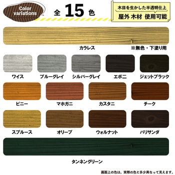 油性キシラデコール 油性木部保護塗料(木目を活かした半透明着色仕上げ) カンペハピオ