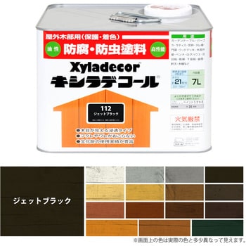 油性キシラデコール 油性木部保護塗料(木目を活かした半透明着色仕上げ) カンペハピオ