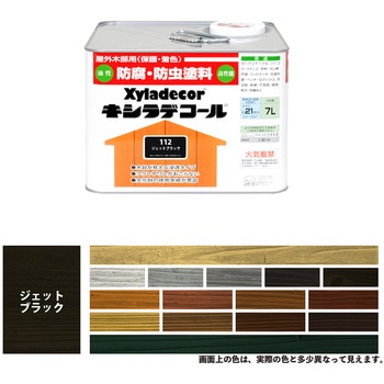 油性キシラデコール 油性木部保護塗料(木目を活かした半透明着色仕上げ) カンペハピオ