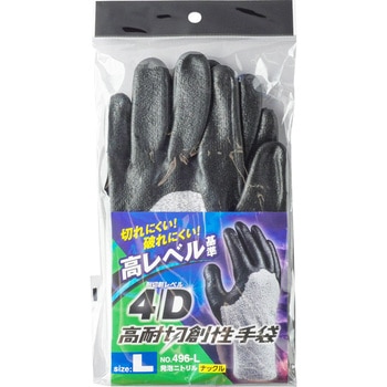 高耐切創性手袋ニトリルナックル FUKUTOKU