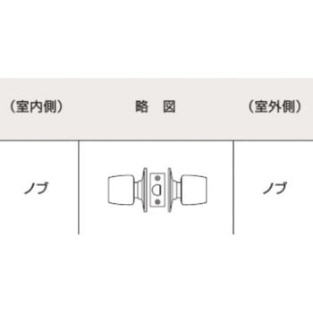 ユニロック(円筒錠)USシリーズ GOAL(ゴール)