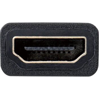 HDMI変換アダプタ microHDMI-HDMI デジカメ ブラック