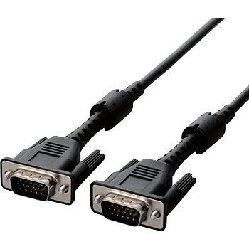 CAC-S30BK/RS ディスプレイケーブル D-sub15ピン[オス] (ミニ) 高耐久
