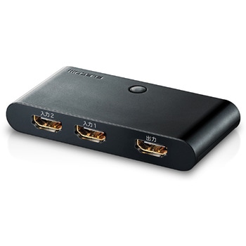 HDMI切替器 2～4ポート 入力 出力×1 小型 ブラック エレコム