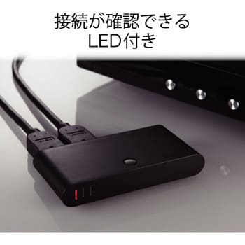 DH-SW21BK/E HDMI切替器 2～4ポート 入力 出力×1 小型 ブラック 1個