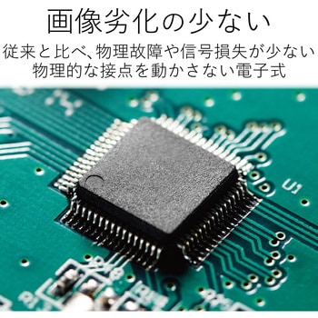 HDMI切替器 2～4ポート 入力 出力×1 小型 ブラック エレコム