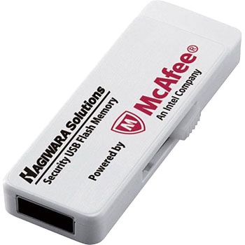USBメモリ USB3.1(Gen1) ウイルスチェック機能 マカフィー社版 管理者ソフト 1年ライセンス HAGIWARA SOLUTIONS