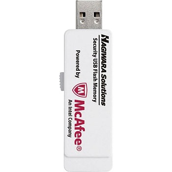 USBメモリ USB3.1(Gen1) ウイルスチェック機能 マカフィー社版 管理者ソフト 1年ライセンス HAGIWARA SOLUTIONS