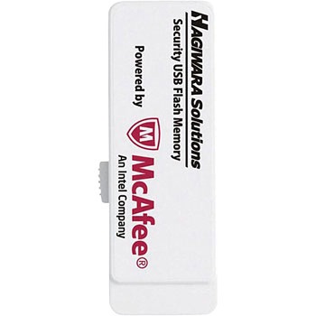 USBメモリ USB3.1(Gen1) ウイルスチェック機能 マカフィー社版 管理者ソフト 1年ライセンス HAGIWARA SOLUTIONS